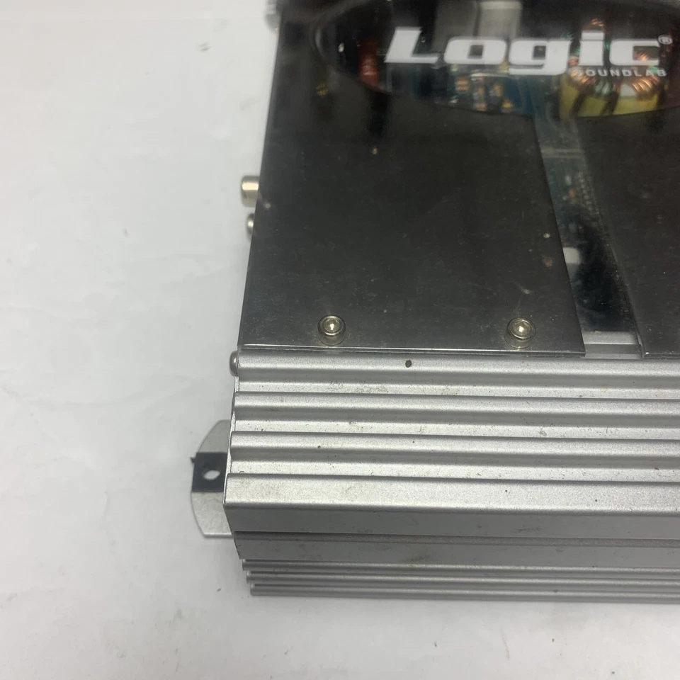 OLD SCHOOL Logic Soundlab CPX420 Amplifier Mosfet Amplifier 2 Channel 420 Watts - Image 2 of 4