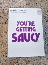 Vango You're Getting Saucy - A Party Game For Your Mean Friends incomplete open