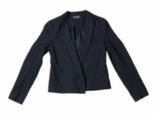 Preowned- Vince. By Vince Camuto Open Front Wool Blend Blazer Womens Size 8 