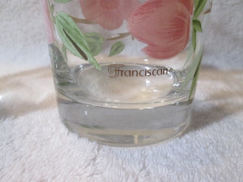 Franciscan Desert Rose Drinking Glasses Set of 2 - Picture 4 of 6