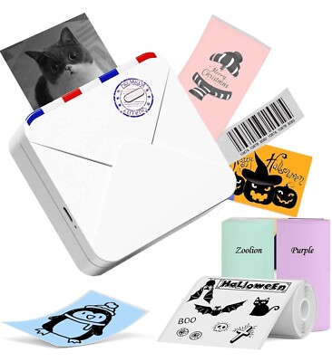 Aufkleberdrucker, Doodle Armaturenbrettdrucker, Aufklebermaschine Maschine Kinder, Minidrucker f