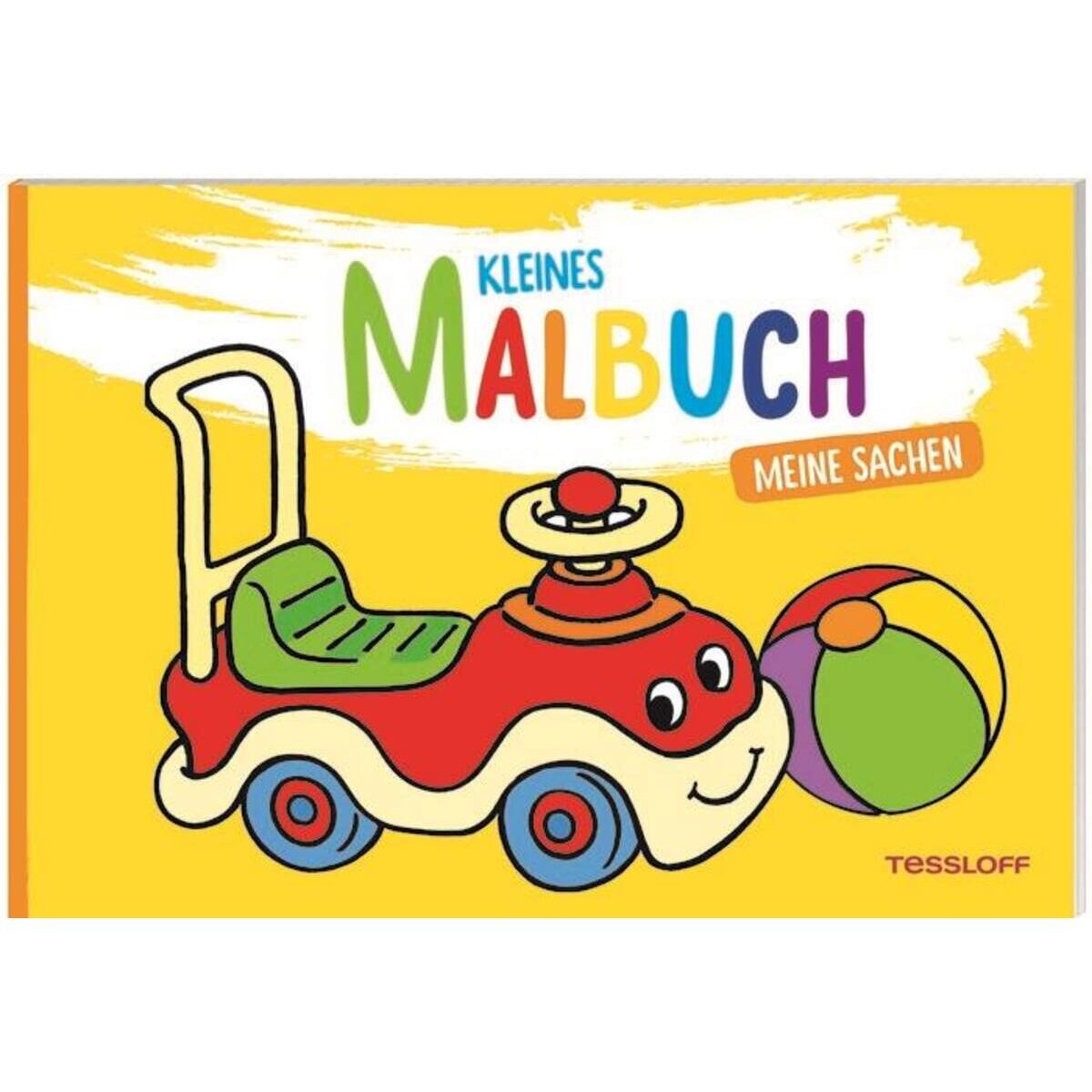 Thumbnail - Tessloff Kleines Malbuch. Meine Sachen