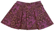 Epic Threads Toddler Girls Geo Print Black Purple Skort Size 6X NWT