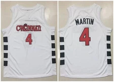 Custom Retro Kenyon Martin Basketball Jersey White Black Sewn Youth/Men S-6XL