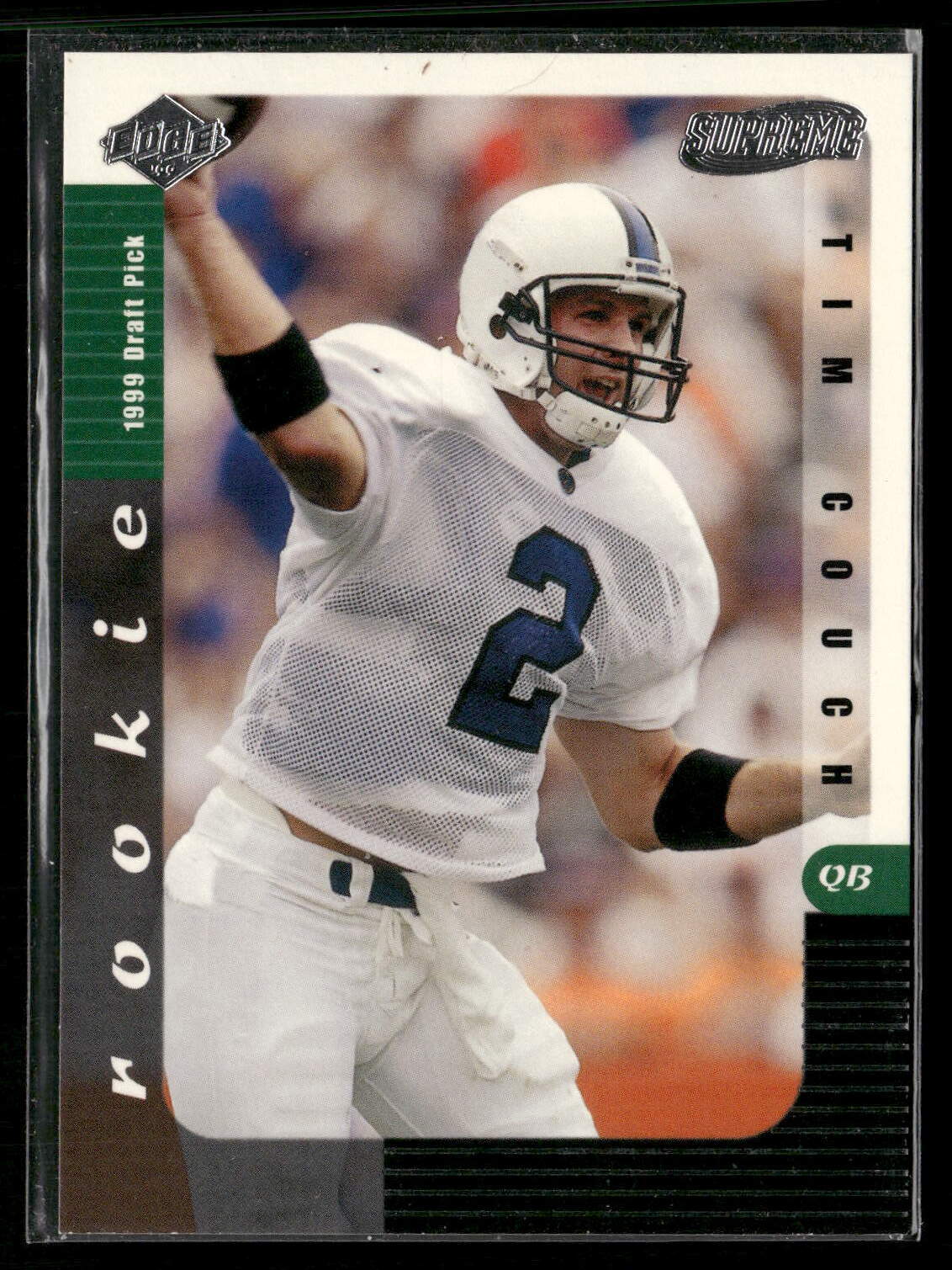 Tim Couch 1999 Collector's Edge Supreme #TC Draft Previews Kentucky Wildcats
