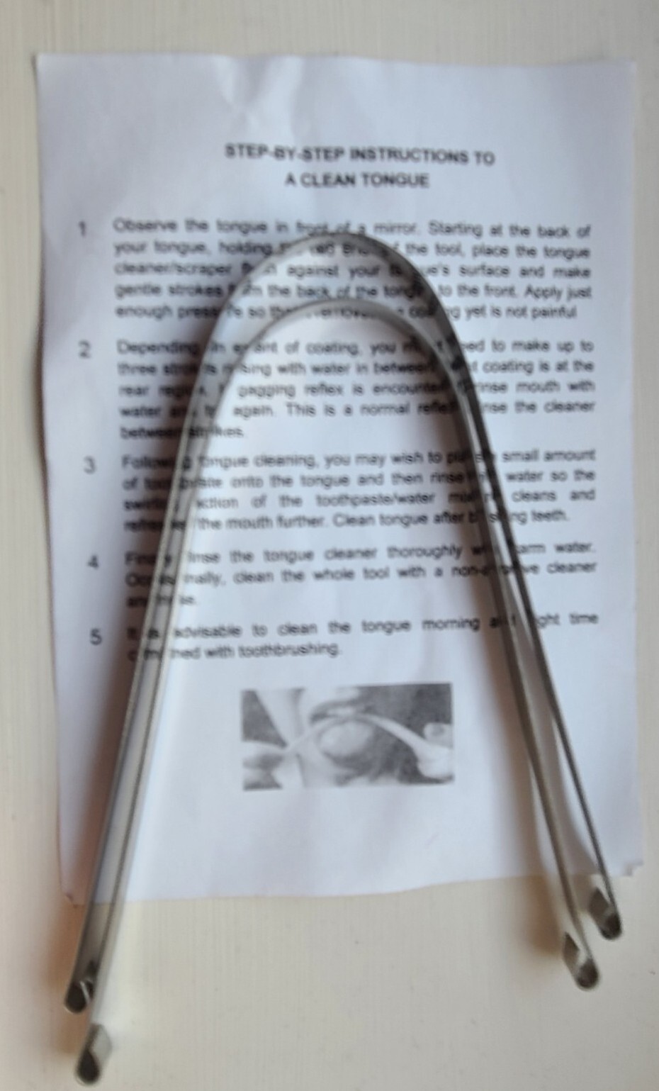 Tongue Cleaner 2 Pieces Long Lasting Stainless Steel Not Cheap