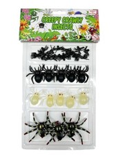 Creepy Crawly Pk 1 Fake Bugs  Insects Prank Novelty Life Like Plastic Toy Trick