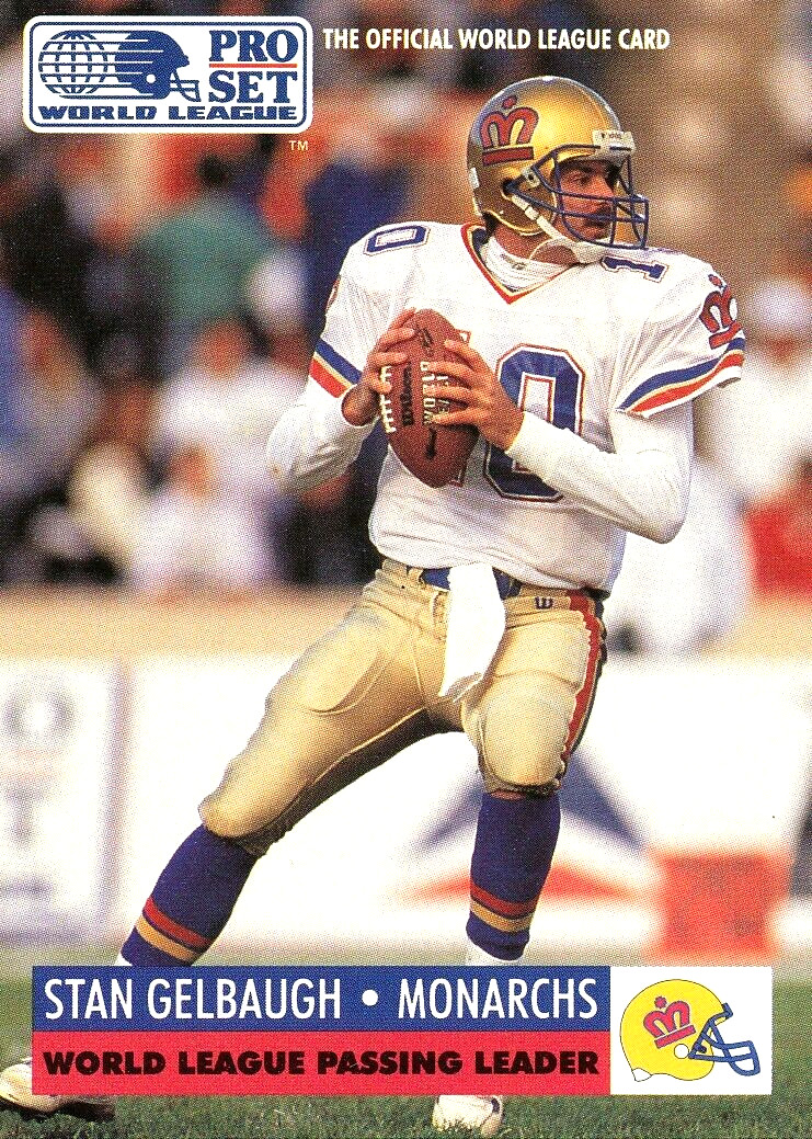 PASSING-LEADER Stan Gelbaugh RC SEAHAWKS CARDINALS BILLS COWBOYS TERPS Maryland