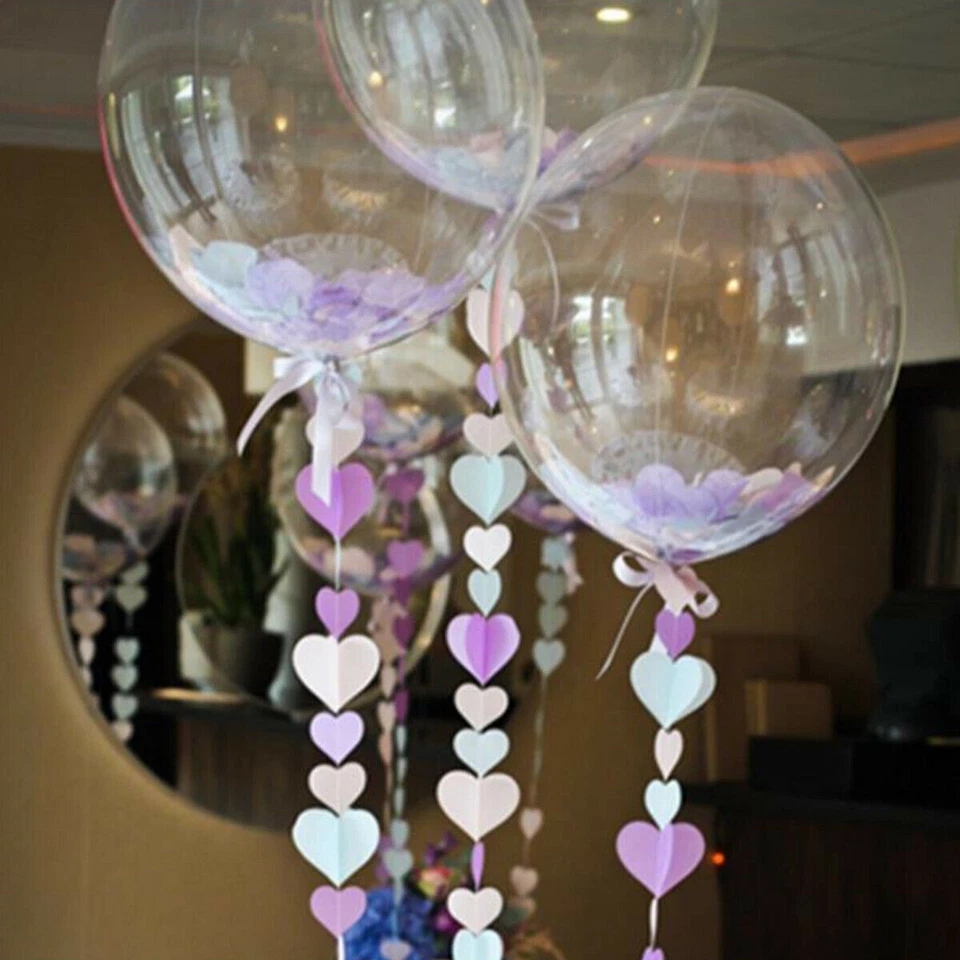 18/20/22in PVC Clear Bubble Balloon Transparent For Wedding Birthday Party Decor - Image 2 of 4