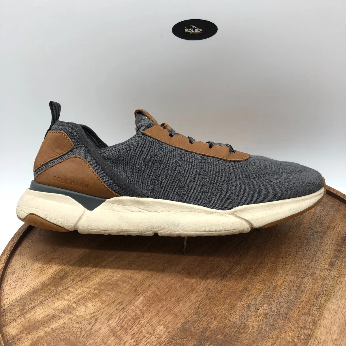Cole Haan Zerogrand Grand Sport Knit Gray Trainer Mens Sneakers Size 12 M C31441