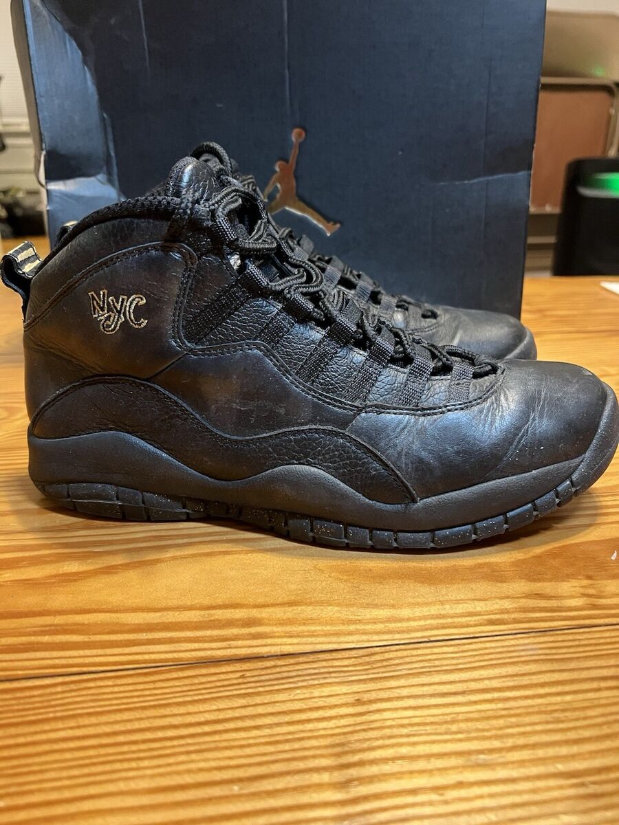 Nike Air Jordan 10 Retro New York City NYC 310805-012 Black Nike Air Jordan 10 Retro New York City NYC 310805-012 Black