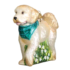 Old World Christmas - Doodle Dog Ornament - 12457