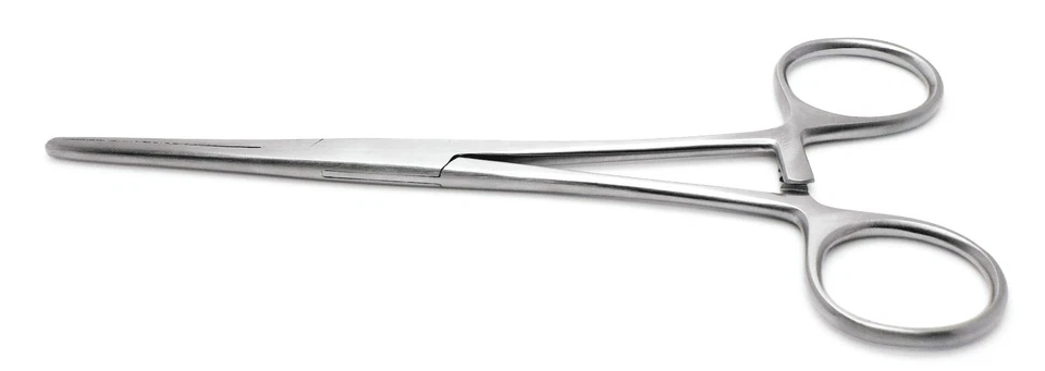 10x Pinzas de abrazadera de tubo de cierre grueso 6,25" herramientas quirúrgicas dentadas verticales Foto 2 de 4