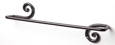 Decorative Towel Bar Wrought Iron Holder Rack Handmade by RTZEN-D cor