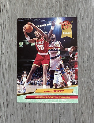 1992-93 NBA Fleer Ultra | Robert Horry RC | #271 | Houston Rockets | eBay