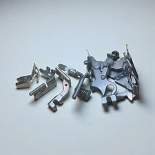 Vintage Singer Simanco Sewing Machine Attachments & Feet Metal Parts Lot (5)