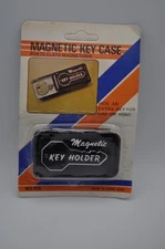Key Holder Plastic Magnetic Box Black Plastic