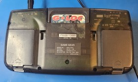 SEGA Game Gear Clear Black Shell, LARGER 3.5" IPS SCREEN, RECAPPED *READ DESC."