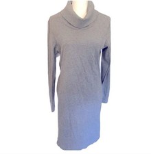 J. Jill 100% Cotton Sweater Dress Sz Med
