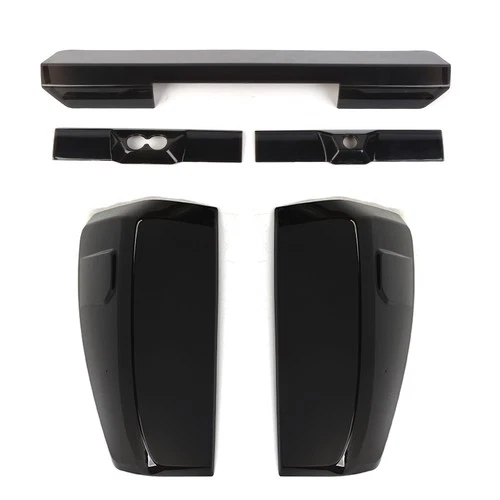 For GMC Sierra 2019+ Smoked Rear Taillight + High Brake Light Covers Accessories