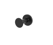 Glacier Bay Lucien Robe Hook in Matte Black 1004833713