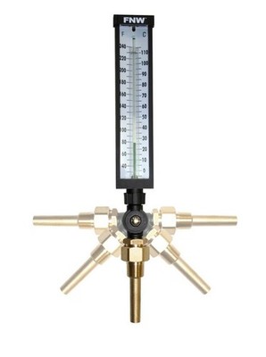 Adjustable Angle Thermometer  0°F - 120°F / -17.78°C to 48.89°C