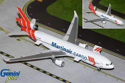 Martinair Cargo MD-11CF PH-MCS Interactive 1:200 Gemini Jets G2MPH1181 Modell