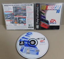 NASCAR 98 (Sony PlayStation 1, 1997) Complete CIB Game  VGC Disc Clean & Tested