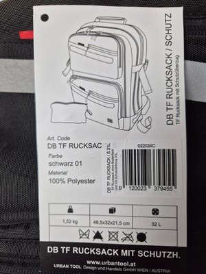 DB Lockführer Equipment Rücksack, Trolley, Pilotenkoffer