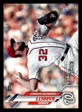 2020 Topps Celebration of the Decades Parallel #670 Aaron Barrett RC - Washingto