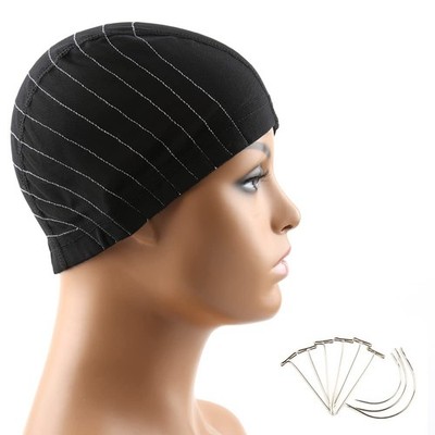 Mesh Dome Wig Cap with Guideline Map for Making Wigs, Perfect for Beginner Se...