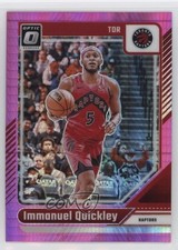 2024-25 Panini Donruss Optic Pink Hyper Prizm Immanuel Quickley #86 1kx5