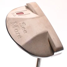 SeeMore Si5 Matte Black CS Putter 34" RH +HC w/Pure Red Grip