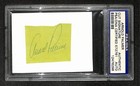 Arnold Palmer Signed/Autographed Cut Signature Golf HOF PSA/