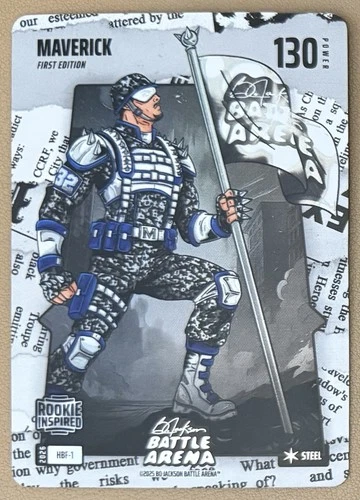 2025 Bo Jackson Battle Arena Maverick Cooper Flagg Headlines Battlefoil #HBF-1