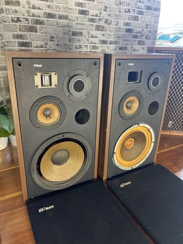 ⭐️Vintage 1976 Pioneer HPM-60 Speakers. 1st Gen⭐️Working Must Read⭐️ - product listing photo