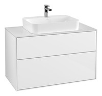 Villeroy & Boch Finion Waschbeckenunterschrank FüR Becken Mittig Ohne Regal...