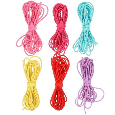  6 Pcs Schmuckherstellungskordel Elastische Haare Elastik Krawatten