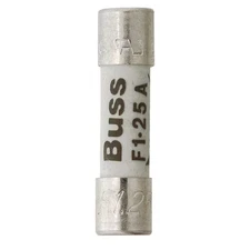 Eaton Bussmann Gda-250Ma Ceramic Fuse, 250Ma, 1.5Ka At 250V Ac, 5 Pk