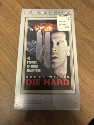 Special Edition Sealed Die Hard  VHS Bruce Willis 20th Century Fox