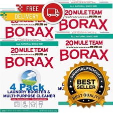 20 MULE TEAM Laundry Detergent All Natural Booster Multi Cleaner-65Oz Pack of 4- 0.14 per gallon