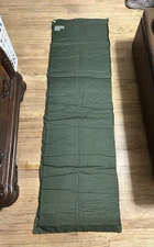 Self inflating military mat