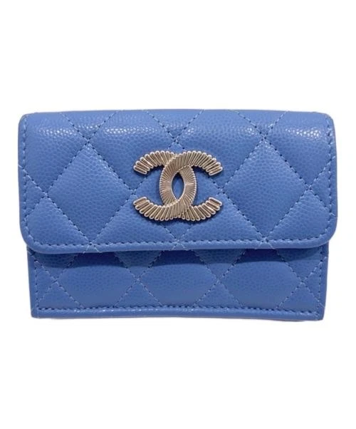 CHANEL Blue Wallets for Women for sale - eBay