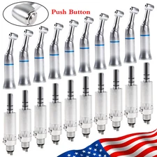 1-10Pcs Dental Slow Low Speed /Air Motor/Contra Angle Handpiece 2H/4Holes YAD