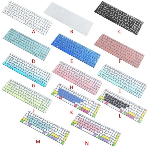 15.6" Keyboard Cover For Acer Chromebook 15 Ultra Dust Thin Cover Skin Anti H1T3 - Photo 4/26