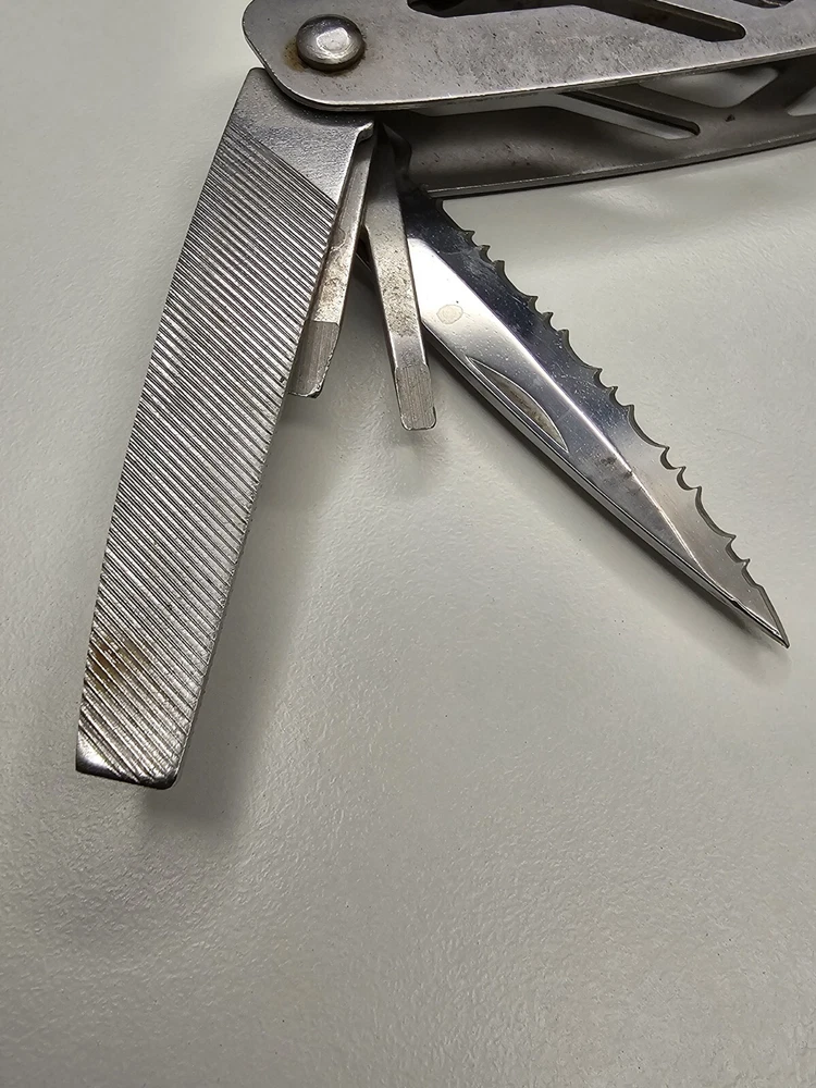 Multi-Tool Stainless Steel Husky Shears Folding Pocket Knife Saw "PARTS" 1228236
