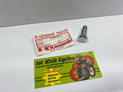 NOS Kawasaki 110N0825 Hex Head Bolt 8x25 H2 750 TRIPLE OEM | eBay