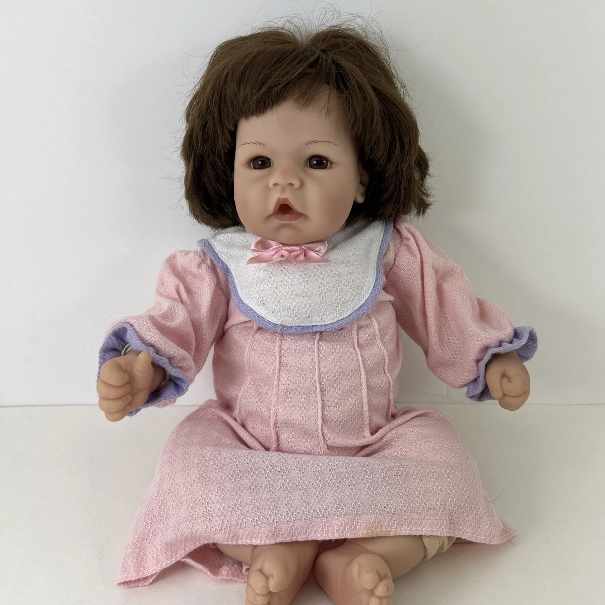 Lee Middleton Doll by Reva リボーンドール Lee Middleton Doll By Reva Thumb Sucker 1997 with pacifier | eBay