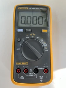 FLUKE 15B MAX-01 DMM Multimètre numérique avec TL75 conduits d'essai Testeur F15B+ NEW
