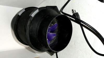 Apollo Horticulture 6'' Inch 190 CFM Inline Duct Fan Variable Speed SKU AH IF-P-6